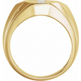 14K Yellow 1/3 CTW Diamond Cross Ring - 65162660001P photo 2