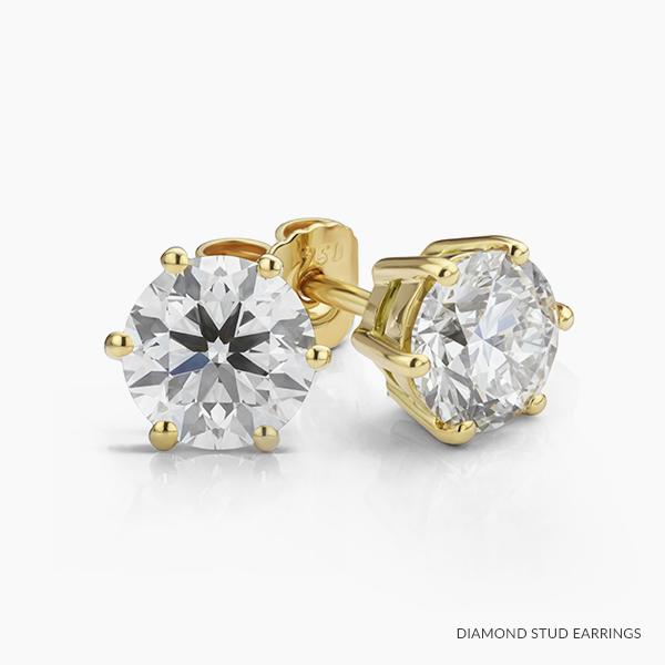 Diamond Stud Earrings