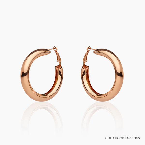 Gold Hoop Earrings