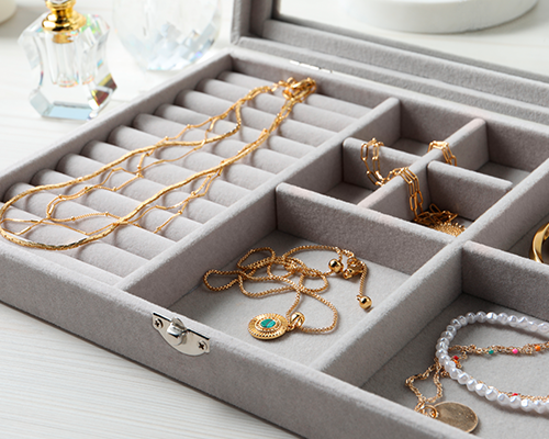 storing fine jewelry properly