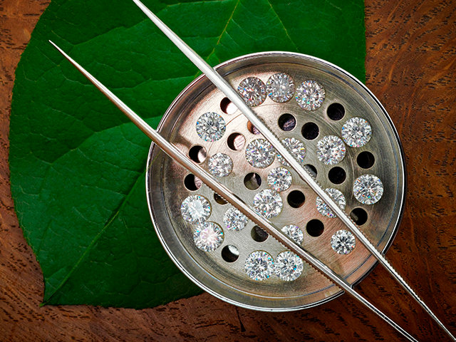 lab-grown diamond